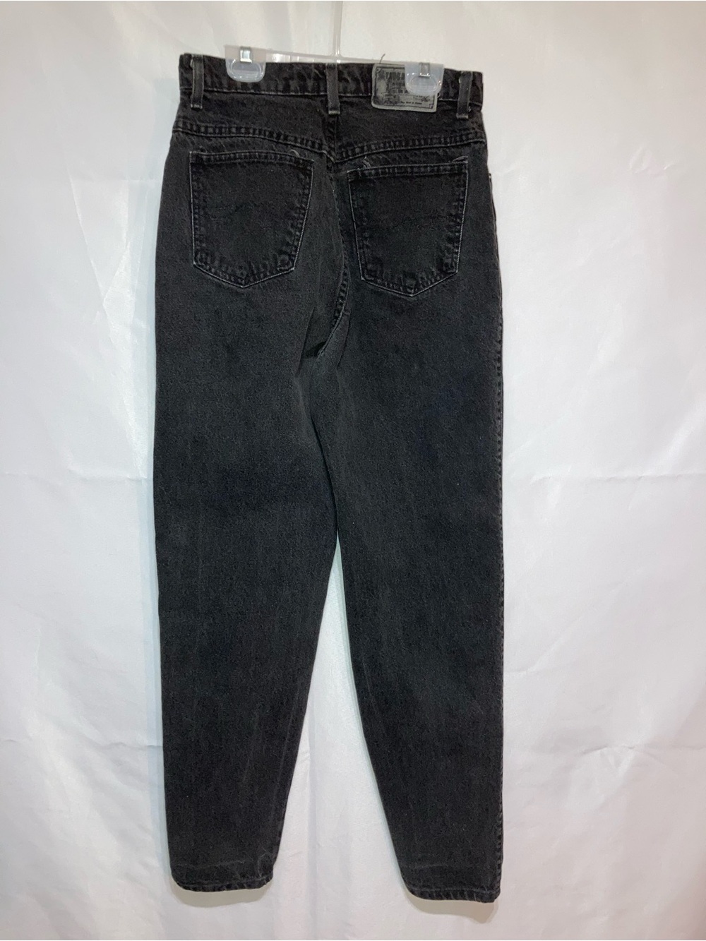 Faded Glory Black High-Rise Mom Jeans - Picture 7 of 8